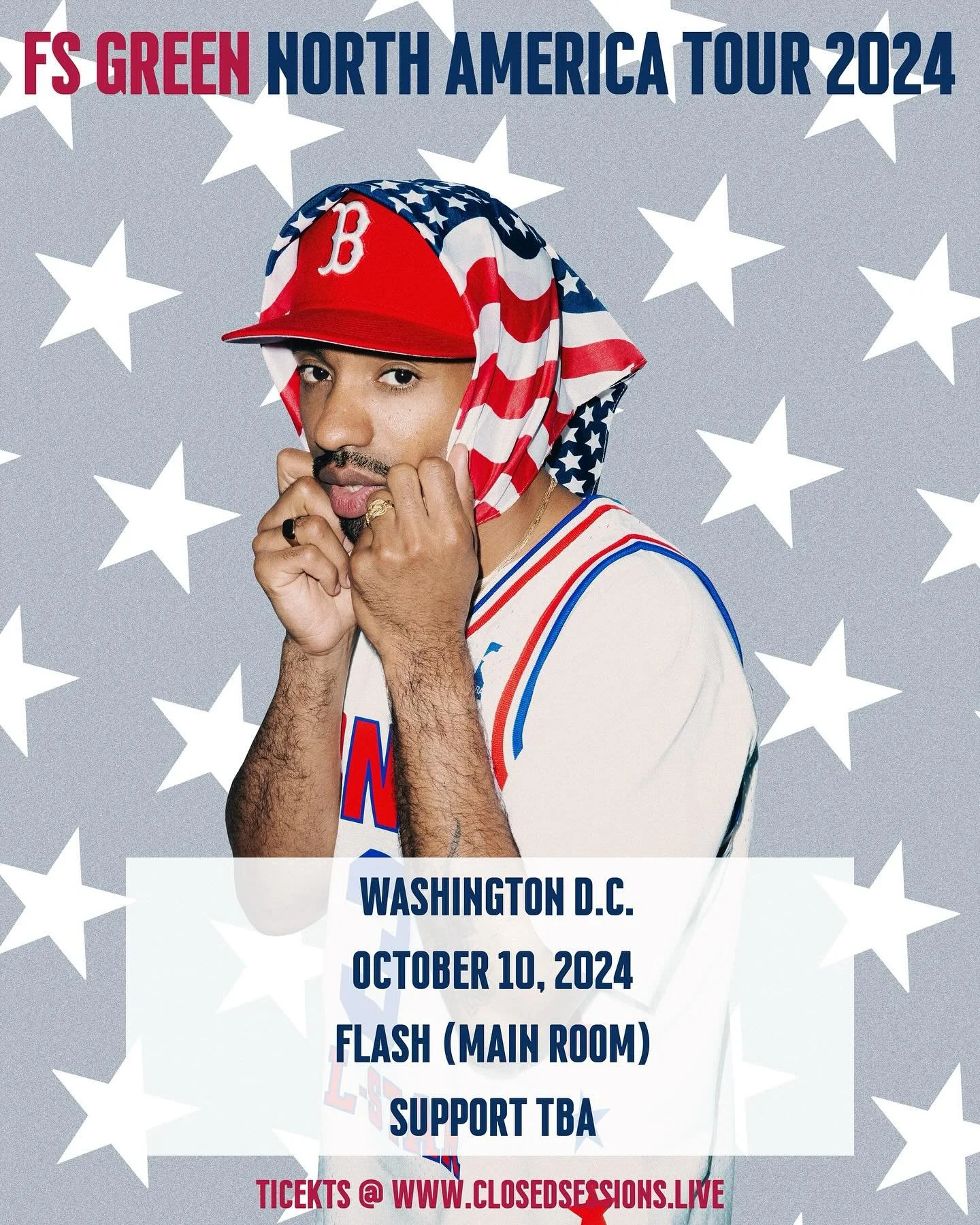 🚨DC 🚨

We&rsquo;re so excited to announce that FS Green will be stopping at Flash on October 10 on his North American tour 🇺🇸

Tickets are available now at closedsessions.live