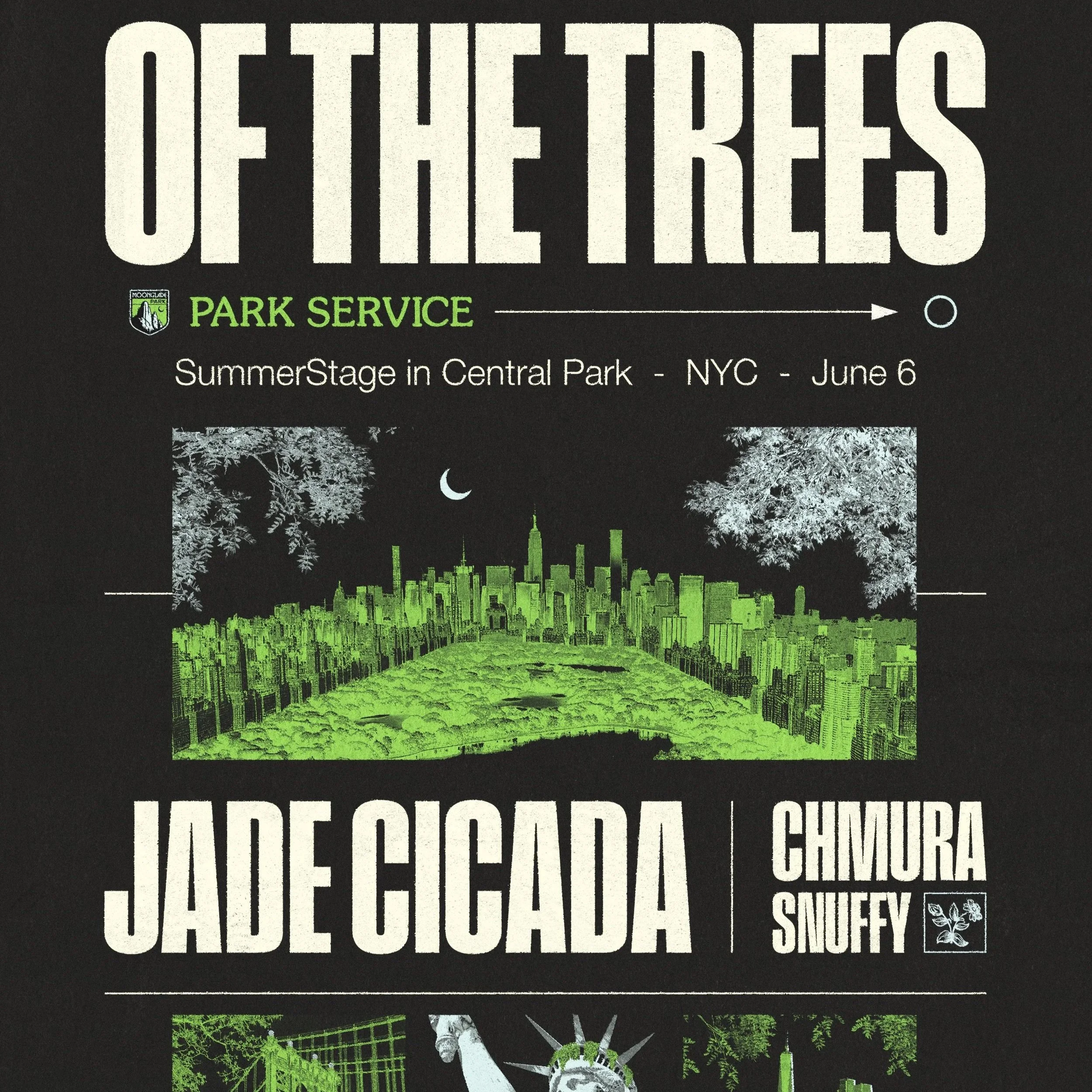 NEW YORK CITY - 06.06 - Of The Trees + Jade Cicada @ Central Park