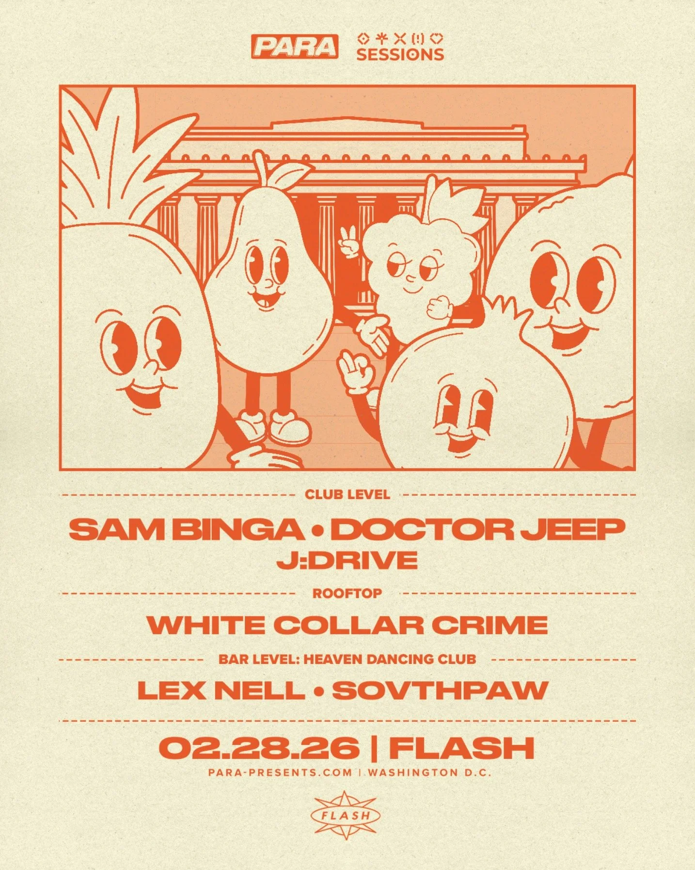 WASHINGTON D.C. - 02.28 - Sam Binga x Doctor. Jeep @ Flash