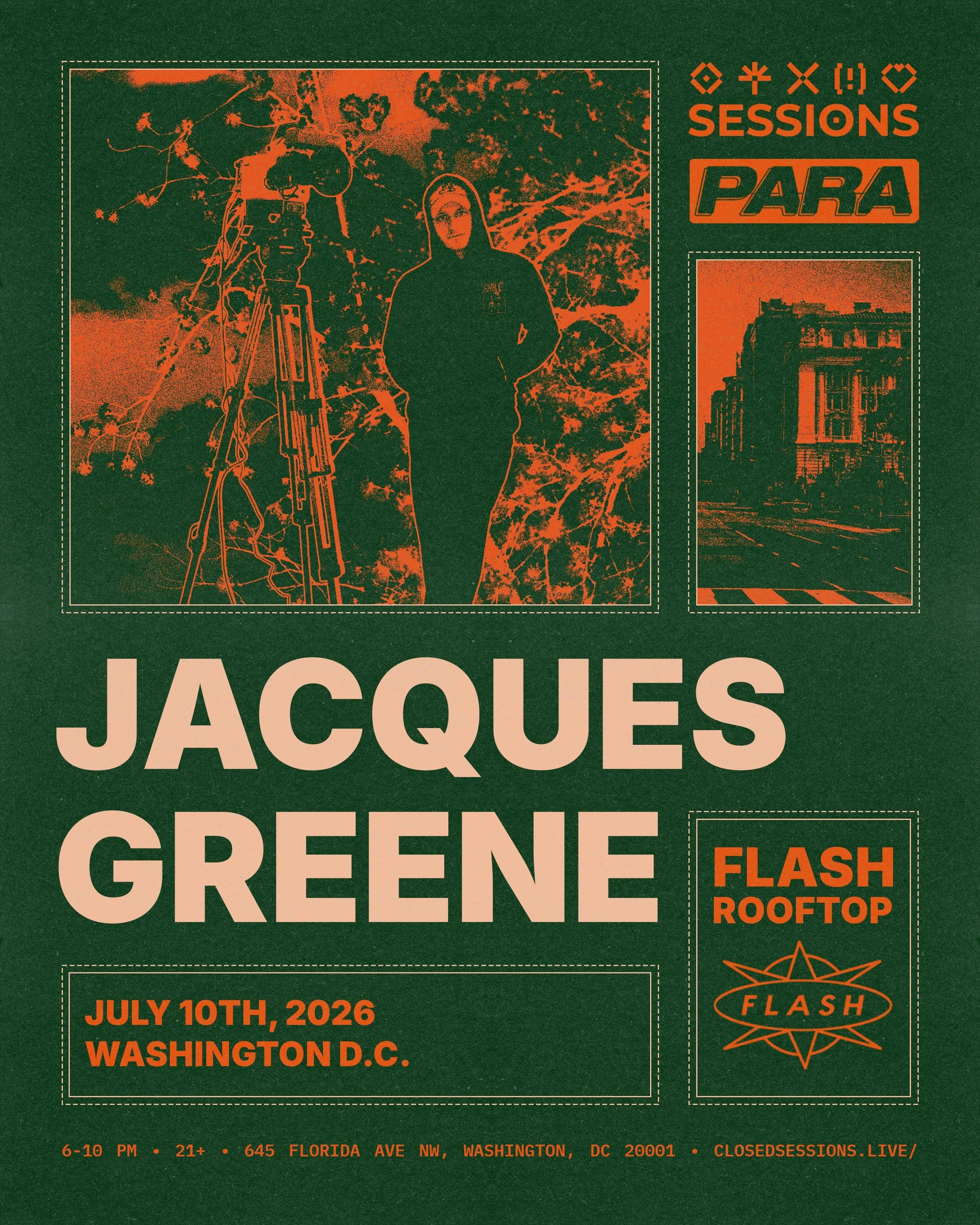 WASHINGTON D.C. - 07.10 - Jacques Greene @ Flash Roof