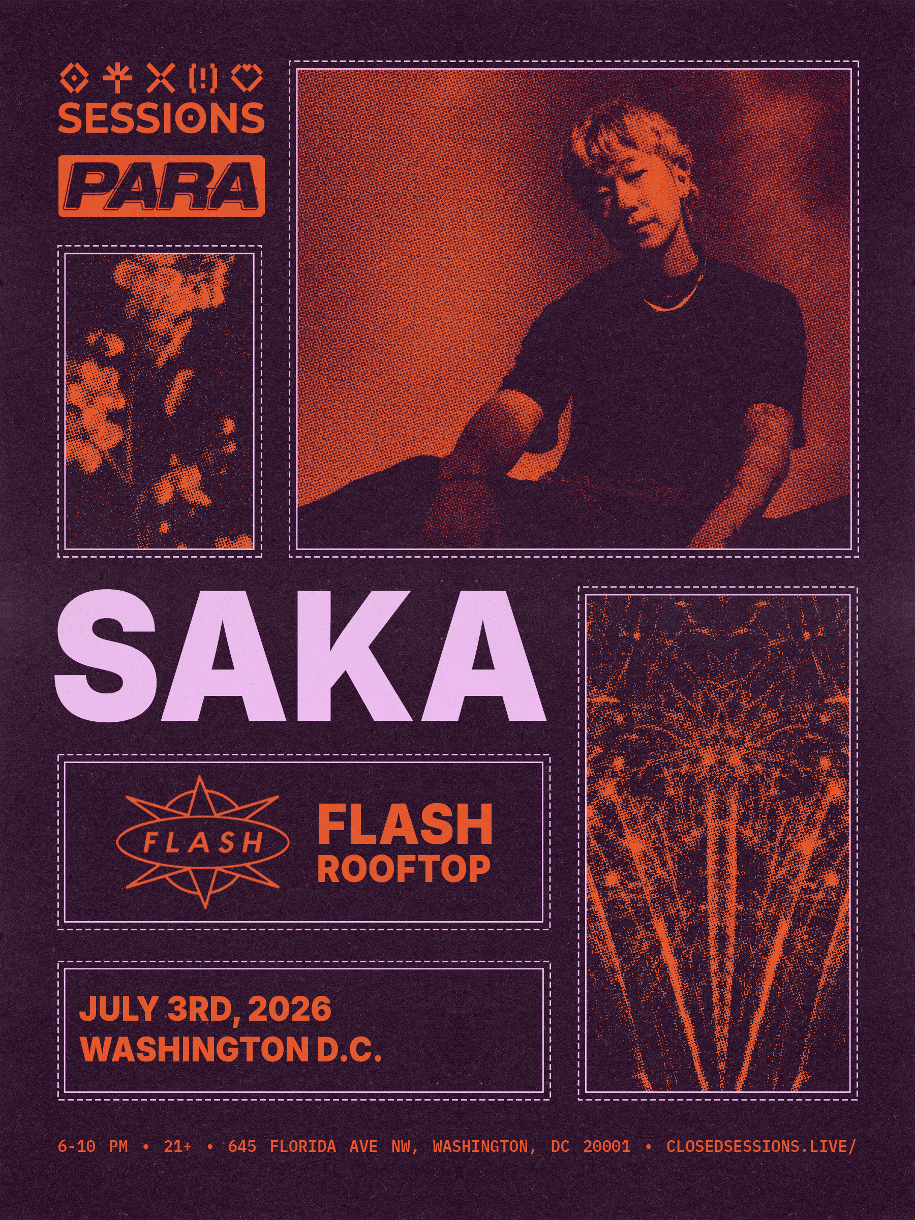 WASHINGTON D.C. - 07.03 - SAKA @ Flash Roof