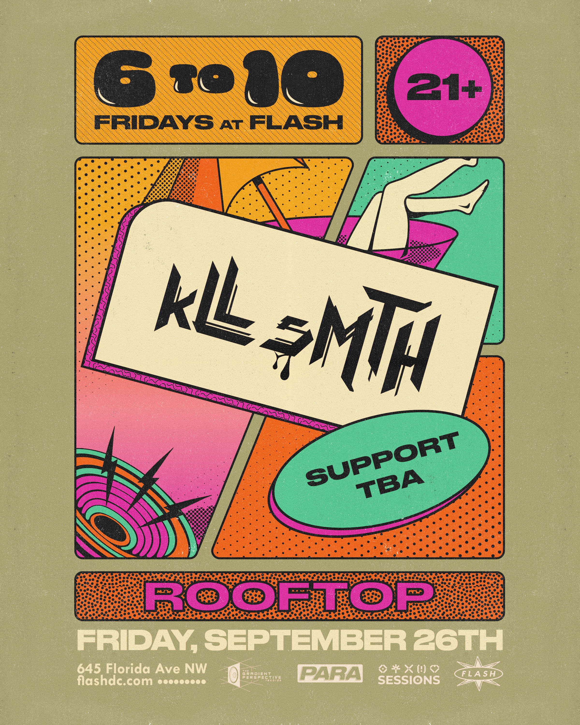 WASHINGTON DC - 09.26 - Kll Smth @ Flash Rooftop (6to10)