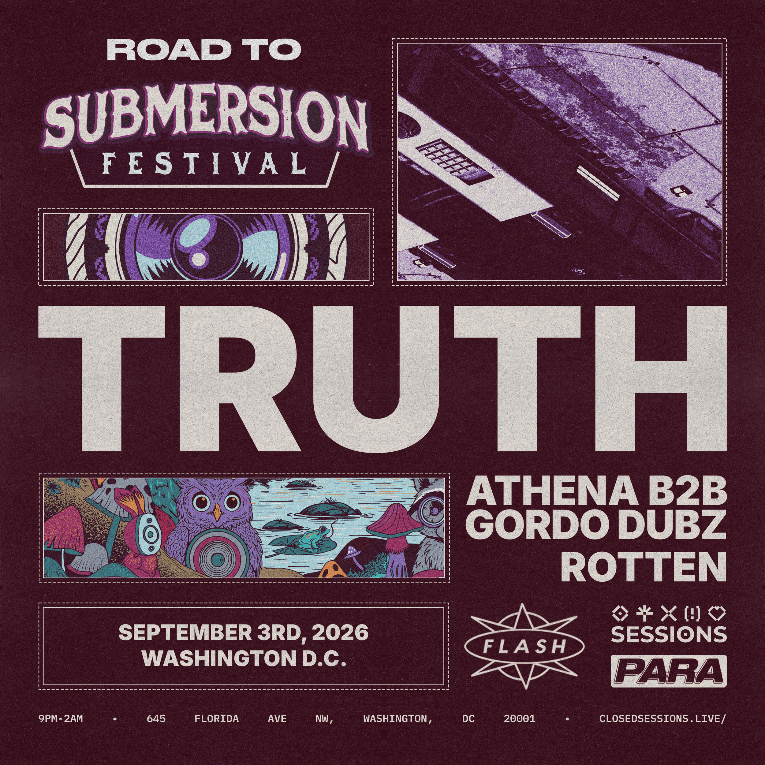WASHINGTON D.C. - 09.03 - TRUTH @ Flash Main Room