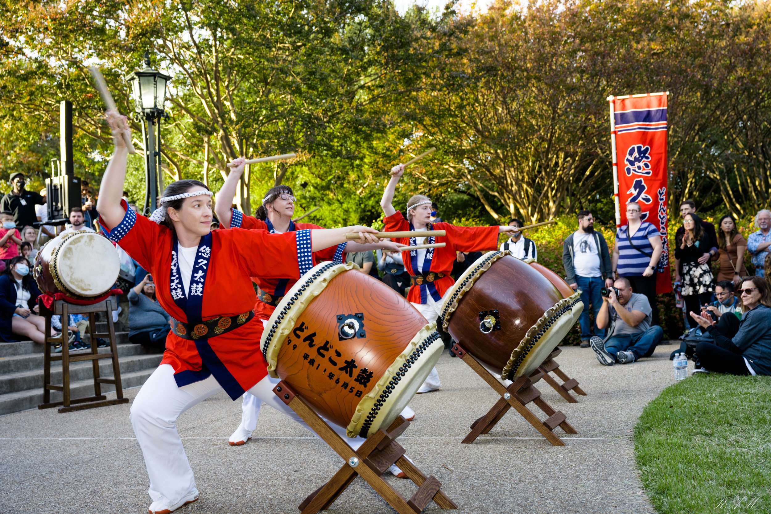 Z72_1393_Taiko with Cori Cassi and Eric in sword fighting stance.jpg