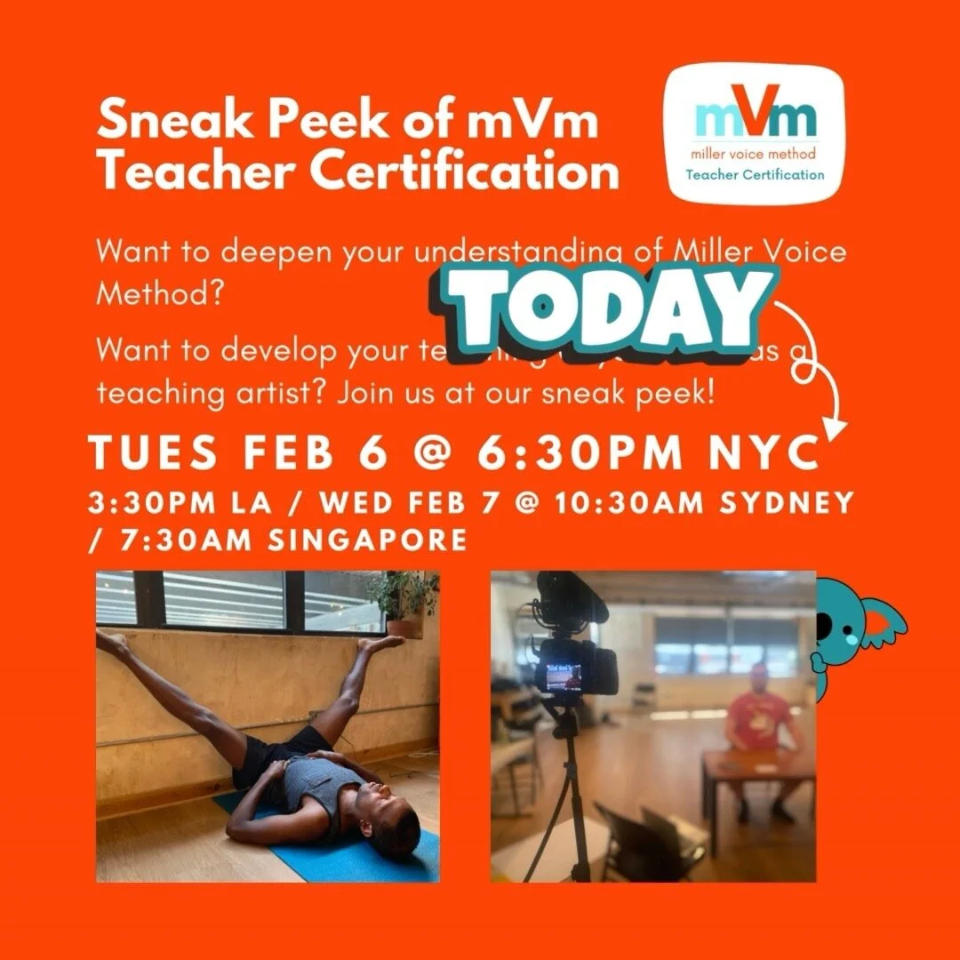 Class Schedule MVm Miller Voice Method class-schedule-mvm-miller-voice-method