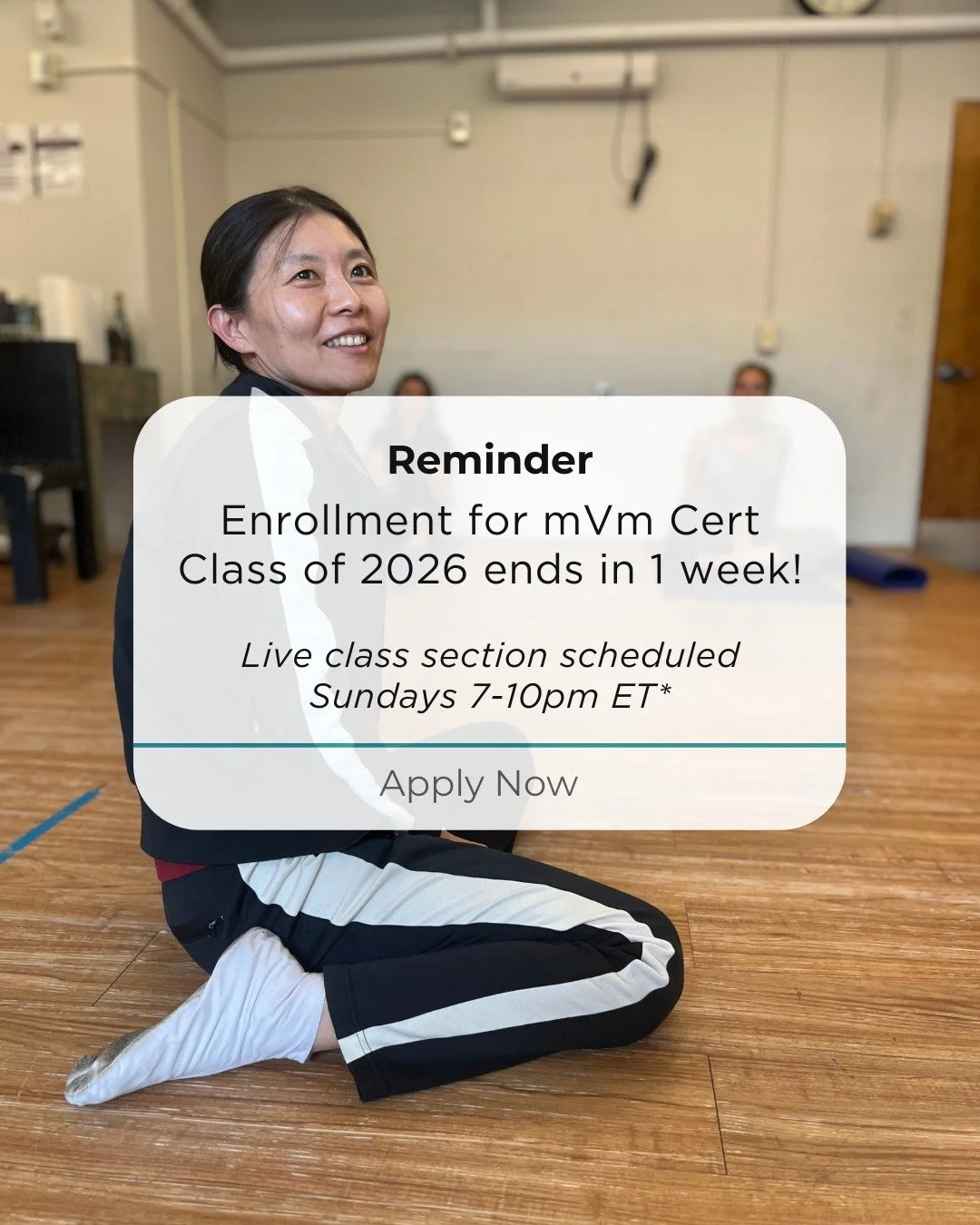 This is your final chance to enroll in time to graduate with the Class of 2026! Apply at link in bio.

*Live class on Sundays one student from capacity. Apply ASAP to ensure your slot.

Step into a global community of educators, coaches, and performe