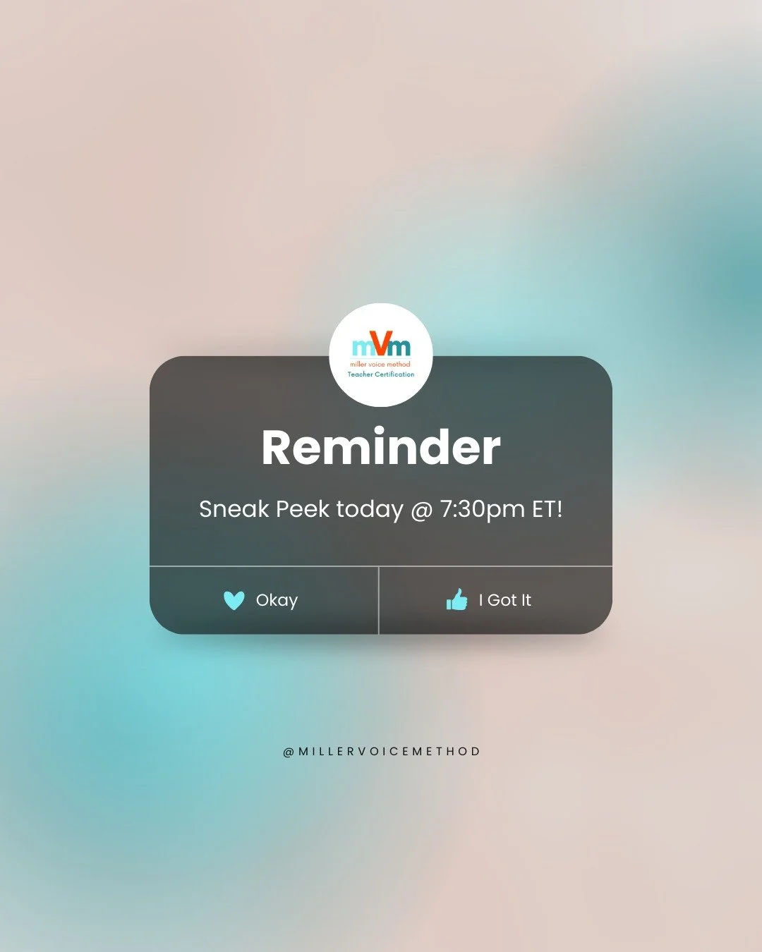 Is mVm Teacher Certification right for you? Join our sneak peek today and find out!

Step into a global community of educators, coaches, and performers committed to teaching with compassion, clarity, and resonance. Reserve your spot and discover how 