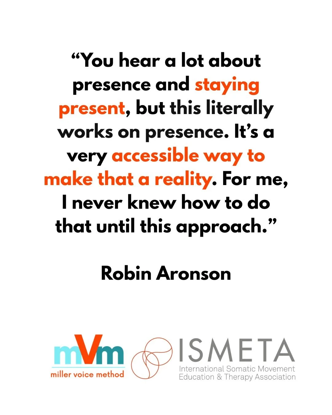 Wanna learn tangible tools for staying present in real time? Join the Active Breath Workshop in our Professional Development Center and learn from Robin Aronson &amp; Scott Miller!

April 16th 11am - 1:30pm ET

Register by April 9.

LINK IN BIO