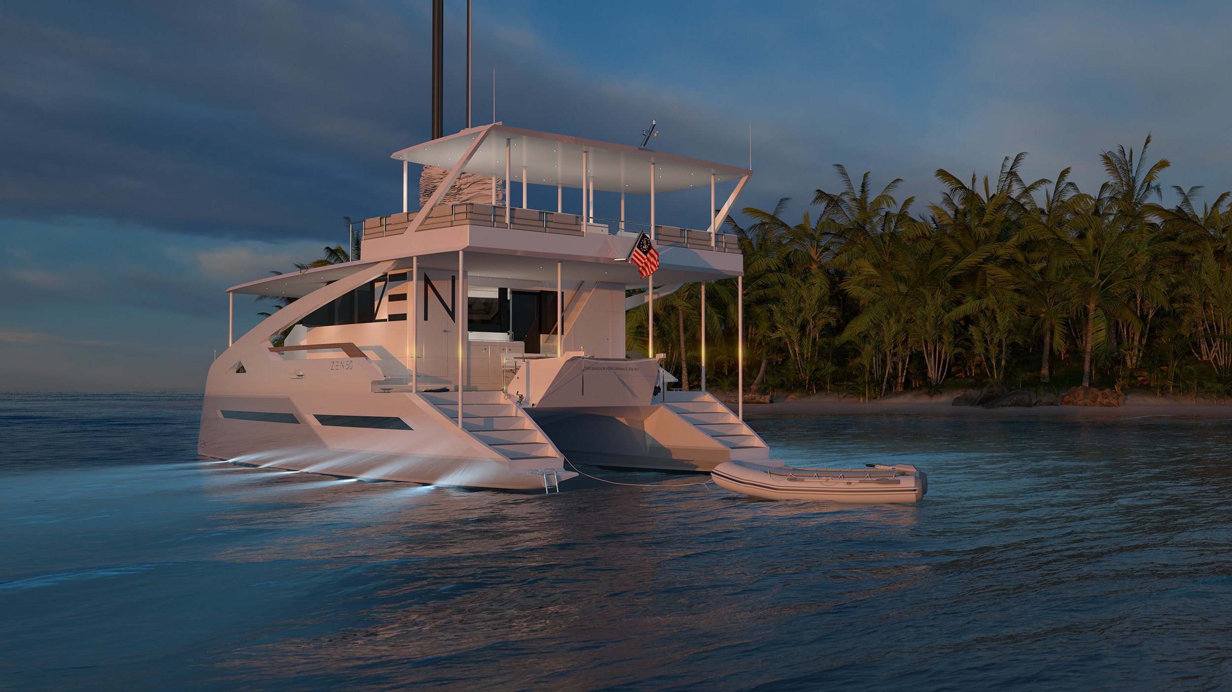 wind turbine for yachts