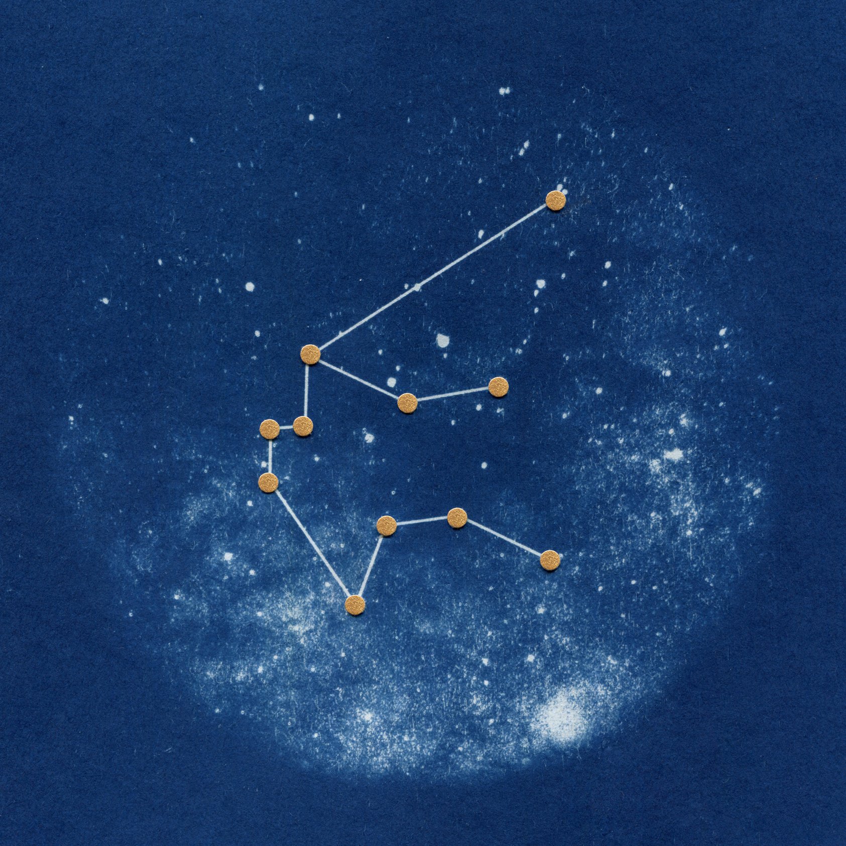 WEBSHOP-Sophia Jenny Cyanotype-A4 Zodiac Aquarius Square.jpg