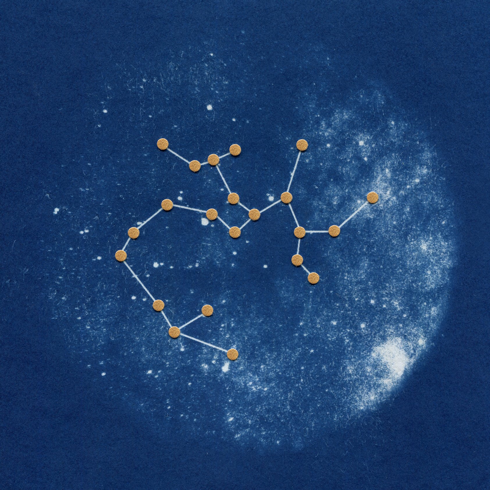 WEBSHOP-Sophia Jenny Cyanotype-A4 Zodiac Saggitarius Square.jpg