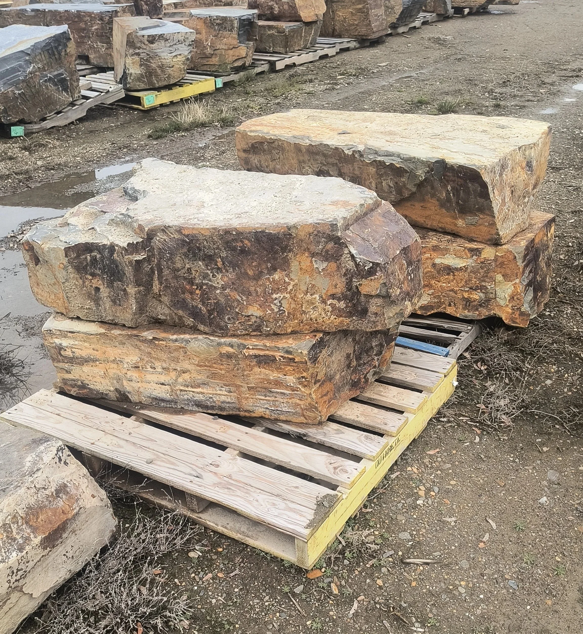 Bronze Blocky Boulders
