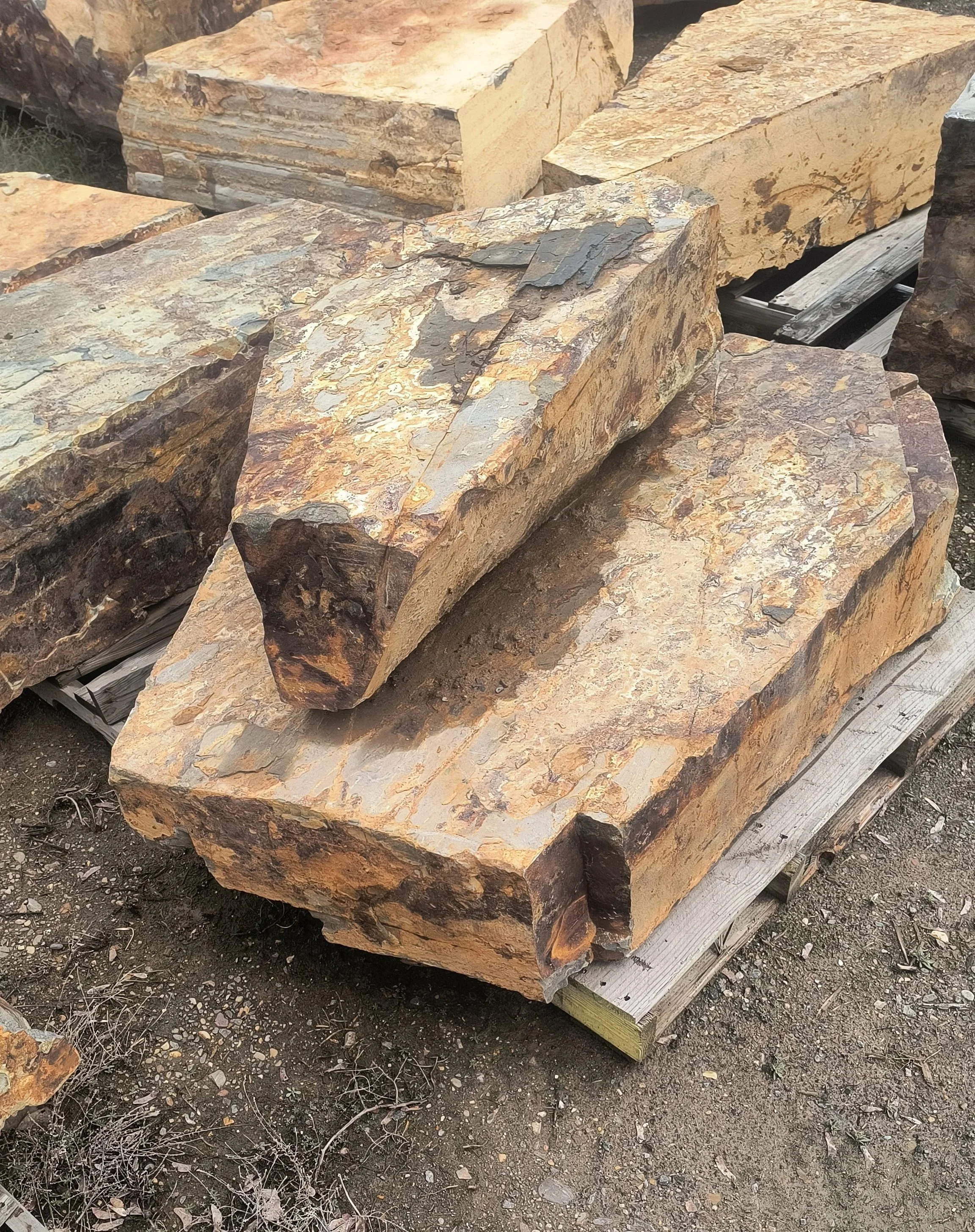 Bronze Blocky Boulders