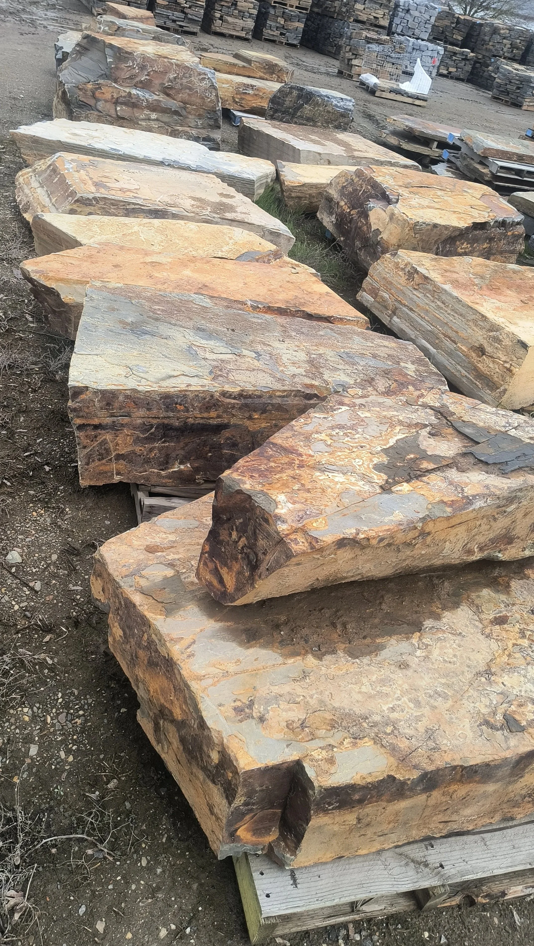 Bronze Blocky Boulders