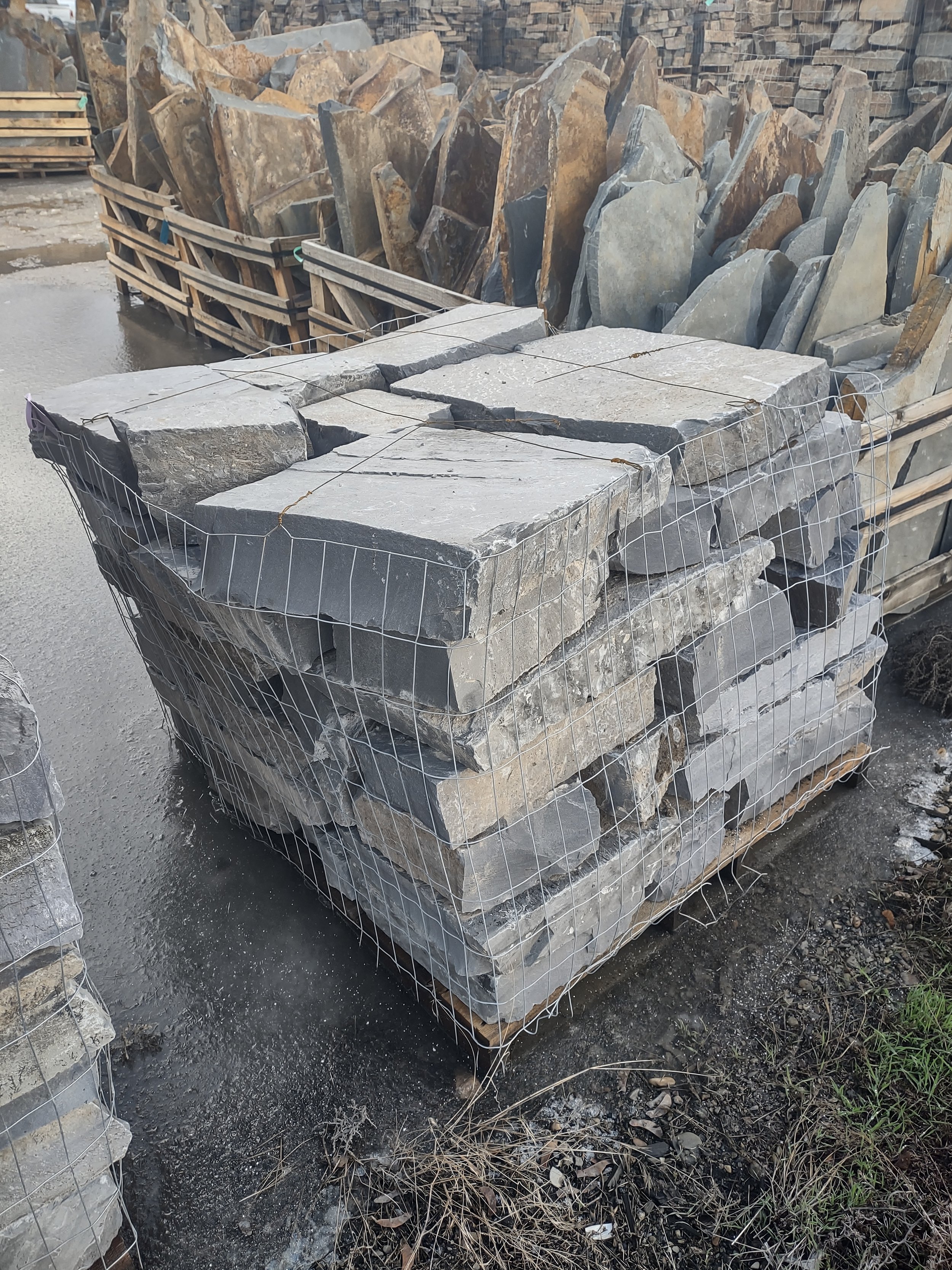 Grey Mountain 3-5" Squares/ Rec