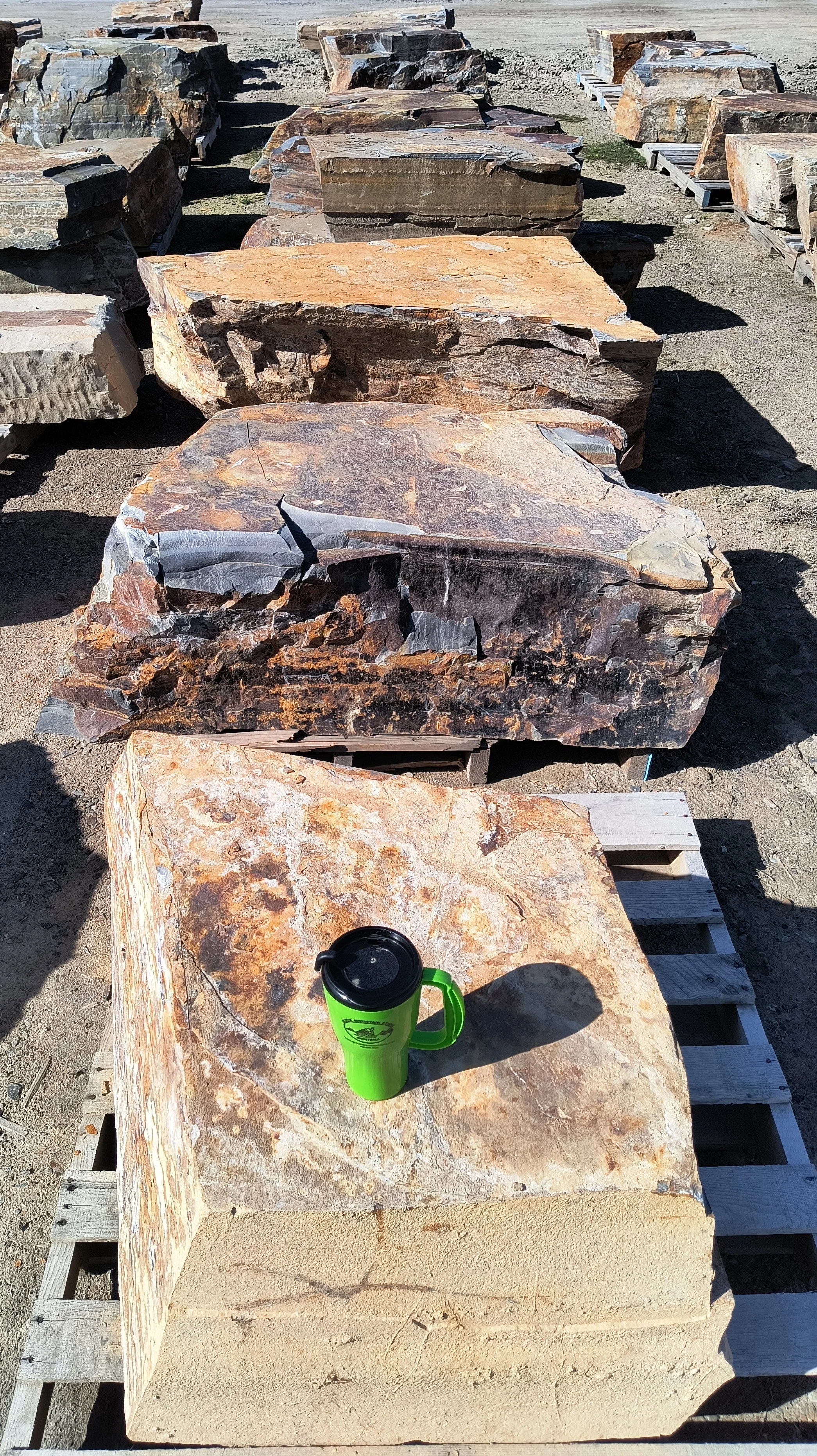 Bronze Blocky Boulders