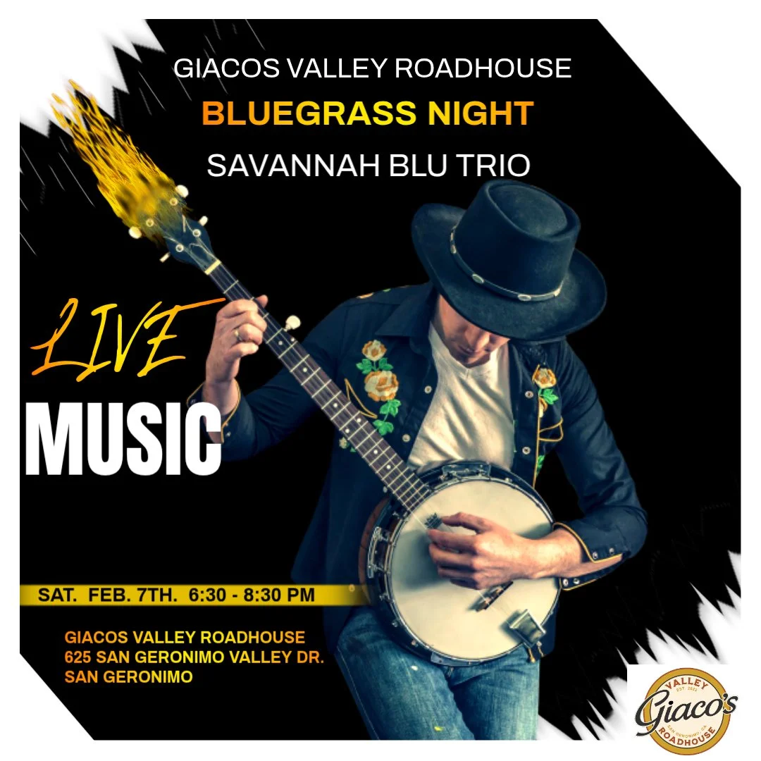 Savanah Blue Trio - Bluegrass Night!