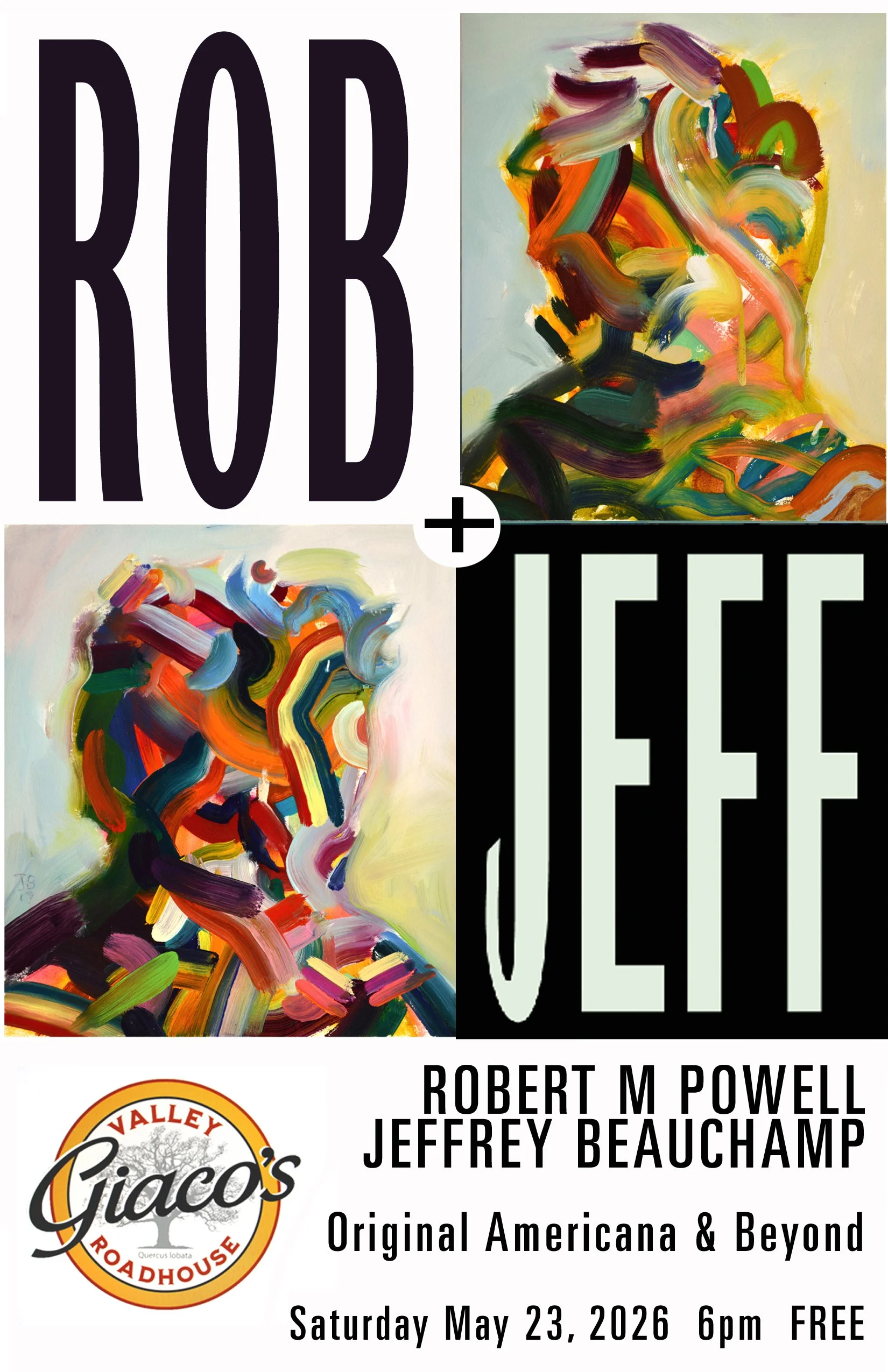 Robert Powell and Jeff Beauchamp Original Americana and Beyond