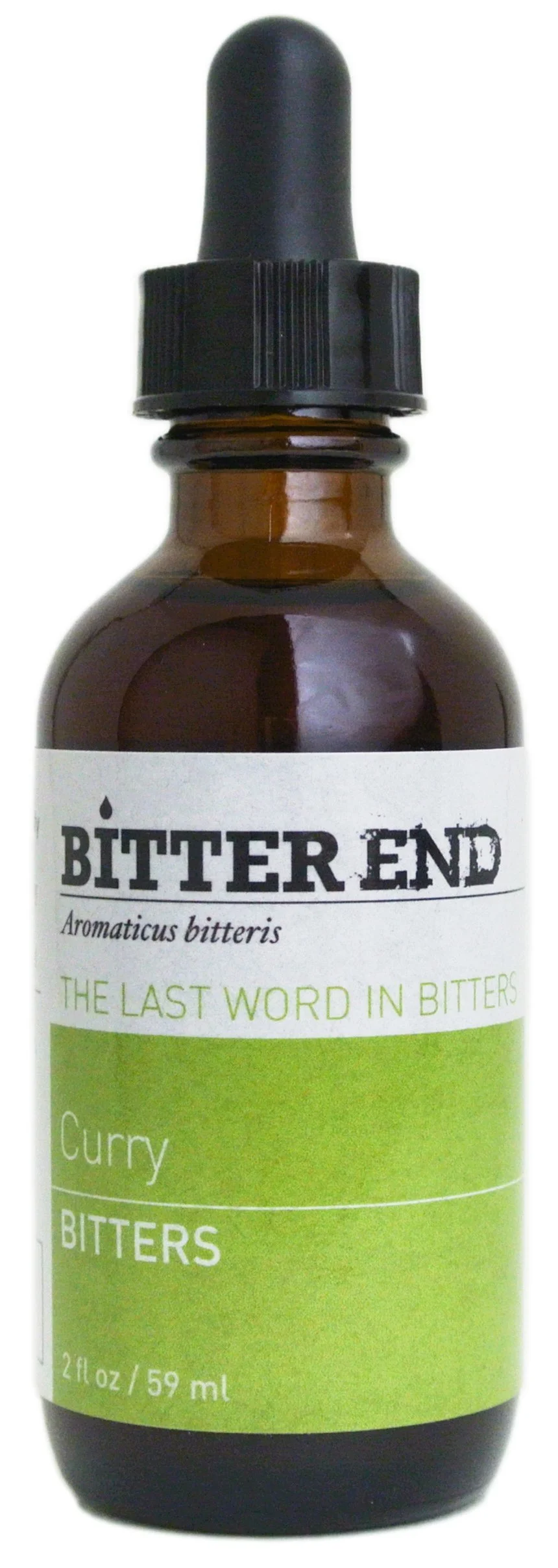 Bitter End Curry Bitters bottle with dropper, 2 fl oz