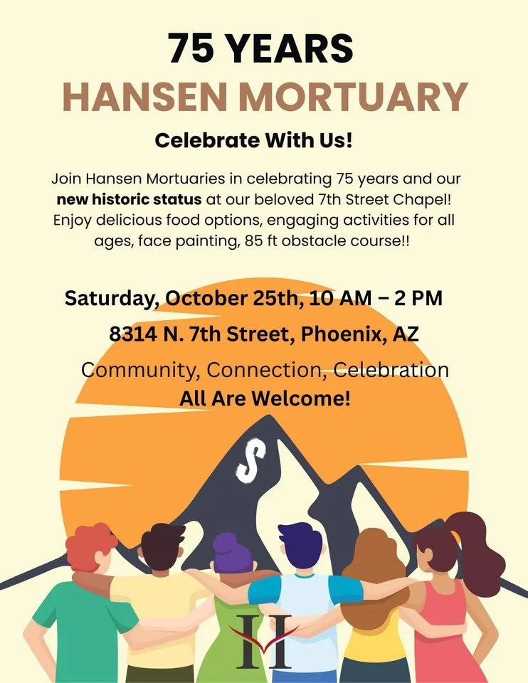 Hansen Mortuary 715h Anniversary & Historic Status Celebration