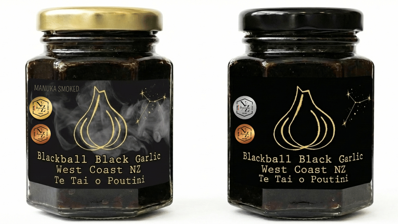 Award winning black garlic