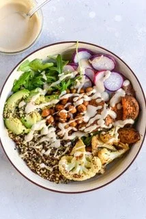 Spring Vegetable Farro Bowl