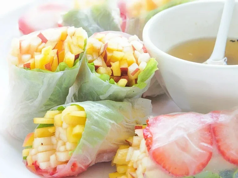 Fruity Spring Rolls