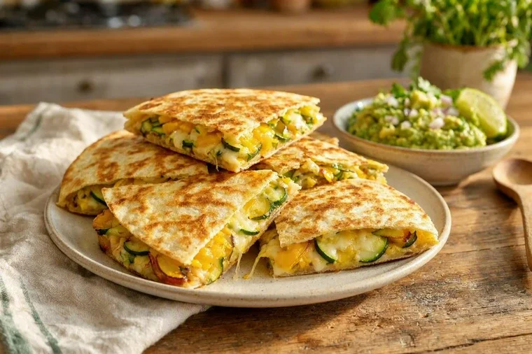 Zucchini Quesadillas