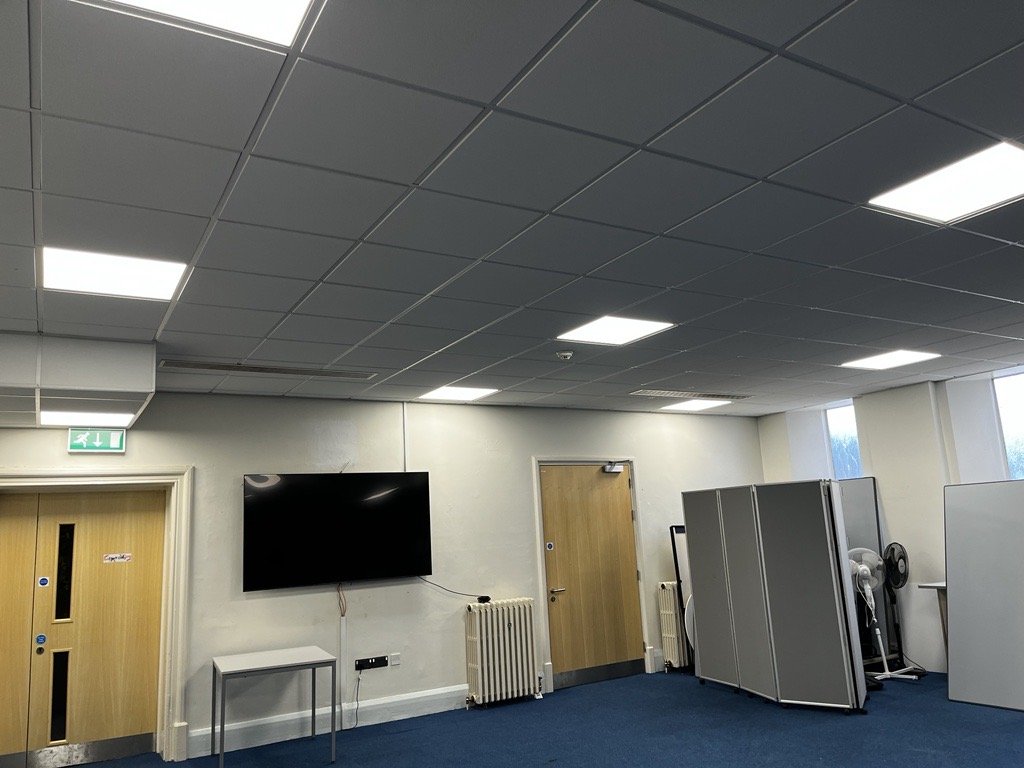 New lighting up in Wheatstone Hall