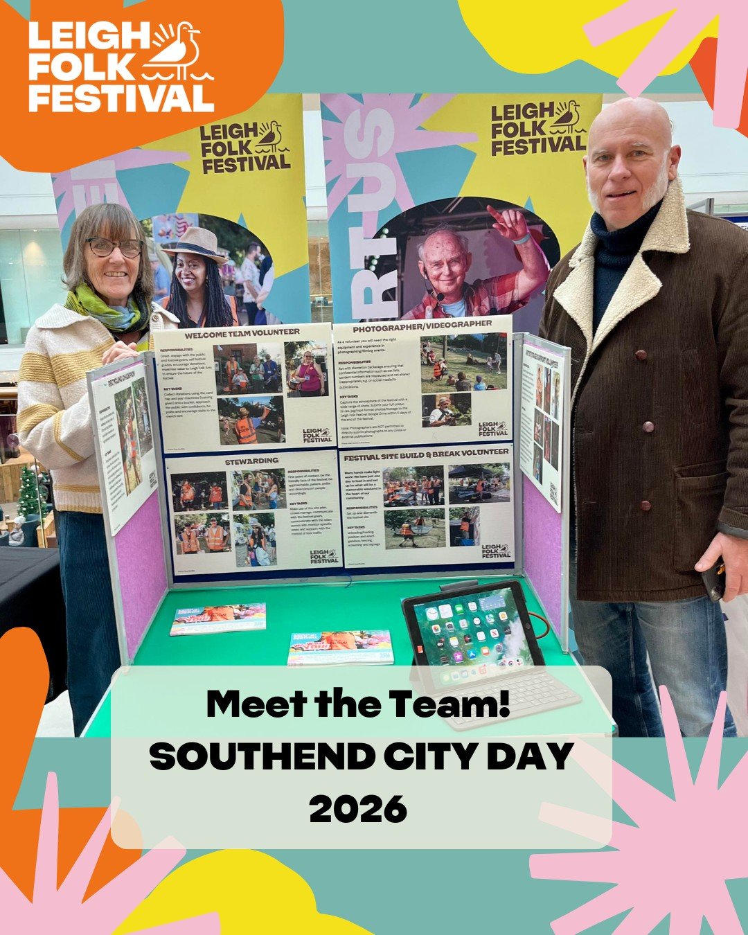 We are delighted to be part of the upcoming Southend City Day on Saturday, March 7th! 

The event celebrates the rich heritage and cultural heartbeat of our city, with festivities spreading from the historic charm of Leigh-on-Sea all the way to Shoeb