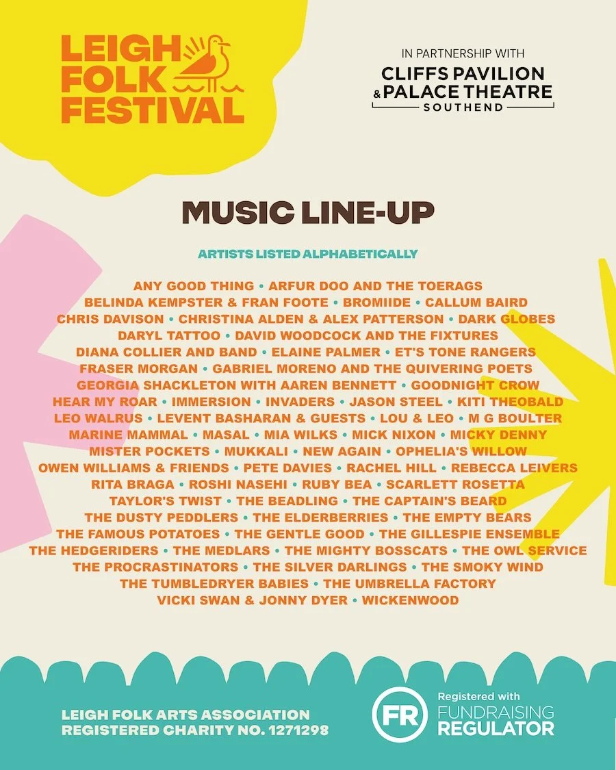 2026 Music Line Up Announced