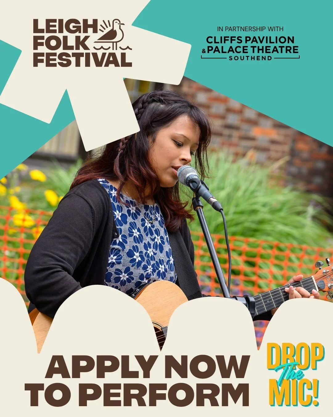 𝗪𝗲&rsquo;𝗿𝗲 𝘁𝗮𝗸𝗶𝗻𝗴 𝗗𝗿𝗼𝗽 𝘁𝗵𝗲 𝗠𝗶𝗰! 𝘁𝗼 𝗟𝗲𝗶𝗴𝗵 𝗙𝗼𝗹𝗸 𝗙𝗲𝘀𝘁𝗶𝘃𝗮𝗹! 
We&rsquo;re now inviting artists to apply to play at the festival - but be quick&hellip;the deadline is Wednesday 27th May!

🎶 Fully live sets only (no 