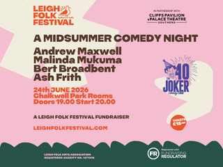 FOLK &amp; JOKES! A Midsummer Comedy Night - in partnership with Joker Comedy Club
