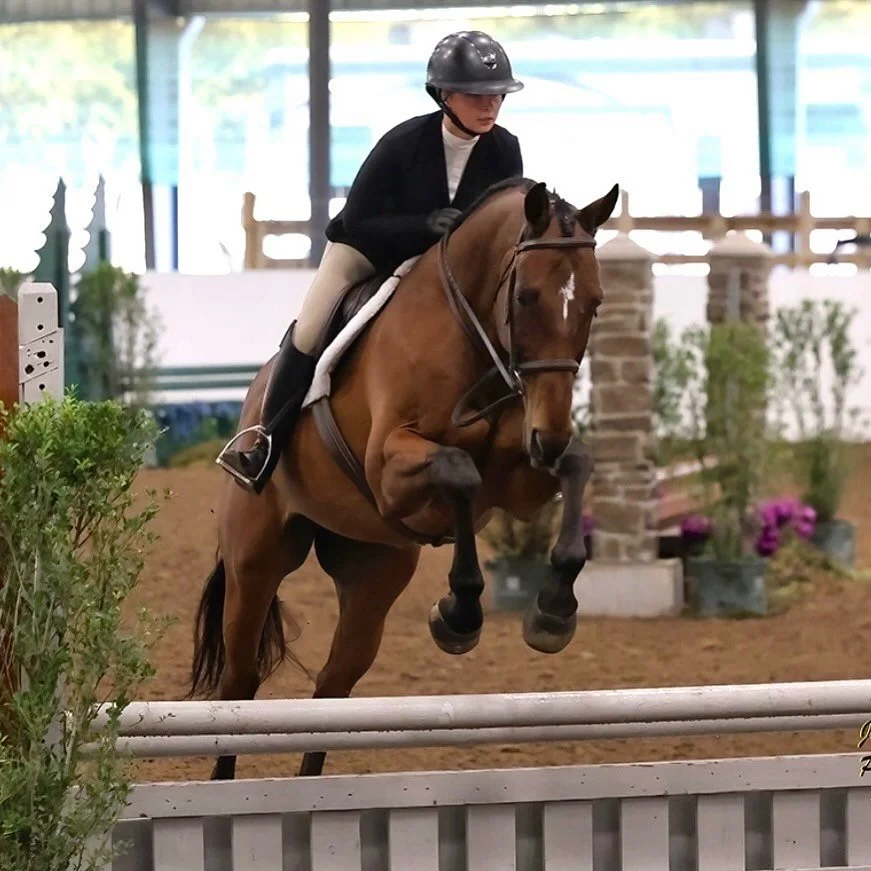 Congratulations to Gracelyn Szewczyk & “Hyperion” on a great show this past week 👏🏻 this pair finished with top ribbons in the Limit Hunter Division… winning🥇 in the U/S, 🥇 overfences, finishing 🥈in the Limit Eq on the Fla