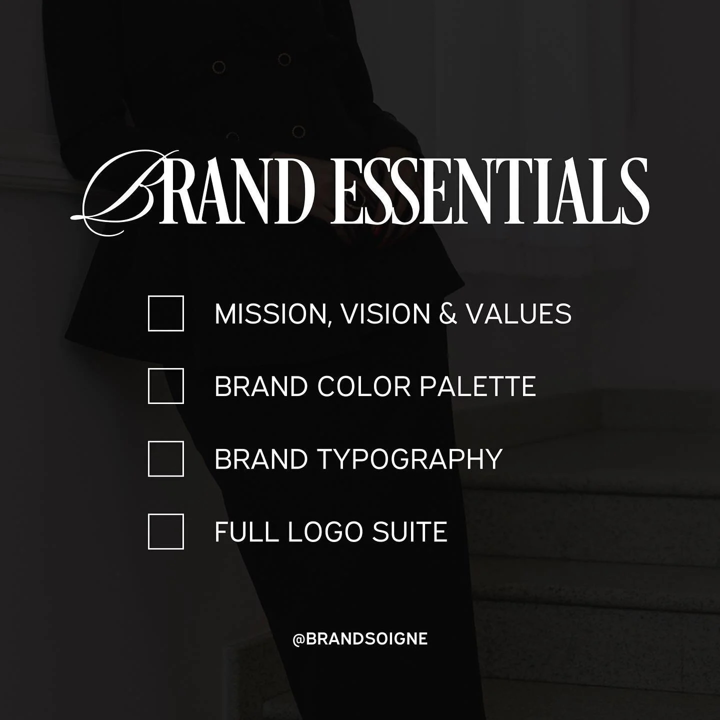 Let&rsquo;s normalize doing the bare minimum&hellip;🫣

Because your brand is most powerful when it can be easily recognized. 

Do you have a clear mission &amp; vision that people can rally around? 

Do you have colors and fonts that tell your audie