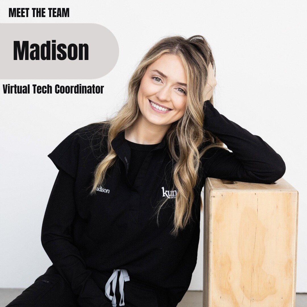 Meet Madison 😄

She is our Virtual Tech Coordinator. If you're a part of our Dental Monitoring program, you've likely chatted with her!

She enjoys hanging out with friends and family, traveling and spoiling her cats 😺