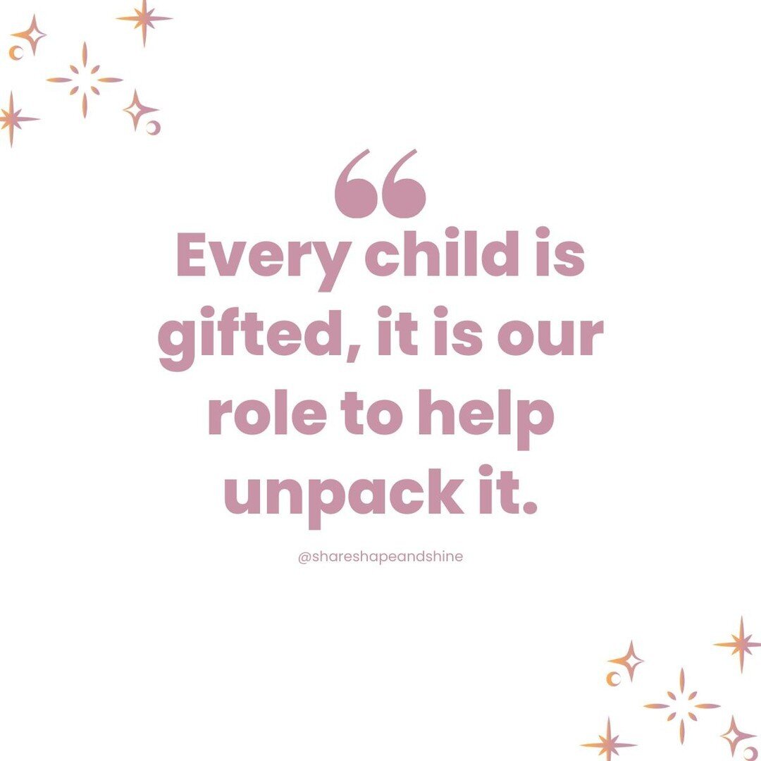 #mondaymotivation
Every child is gifted, it is our role to help unpack it. 

As educators (and adults) it is vital we are supporting our students to identify their strengths. We not only support our students right here and right now, we are also supp