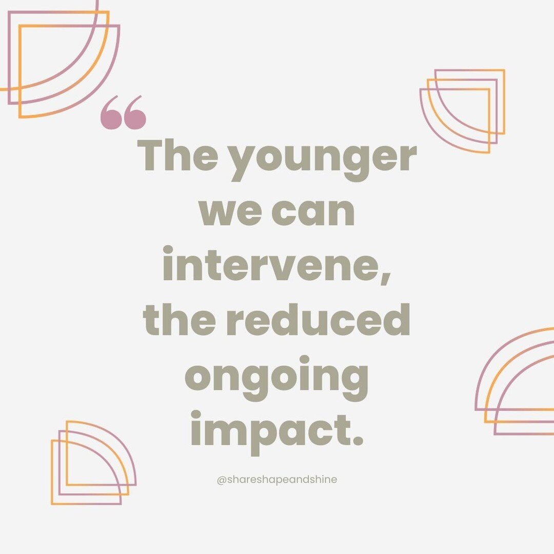 #mondaymotivation
The younger we intervene, the reduced ongoing impact. 

First and foremost, educating ourselves (educators) to understand the signs and cues of Additional Needs is a must. We, as educators, need to ensure we can provide our students