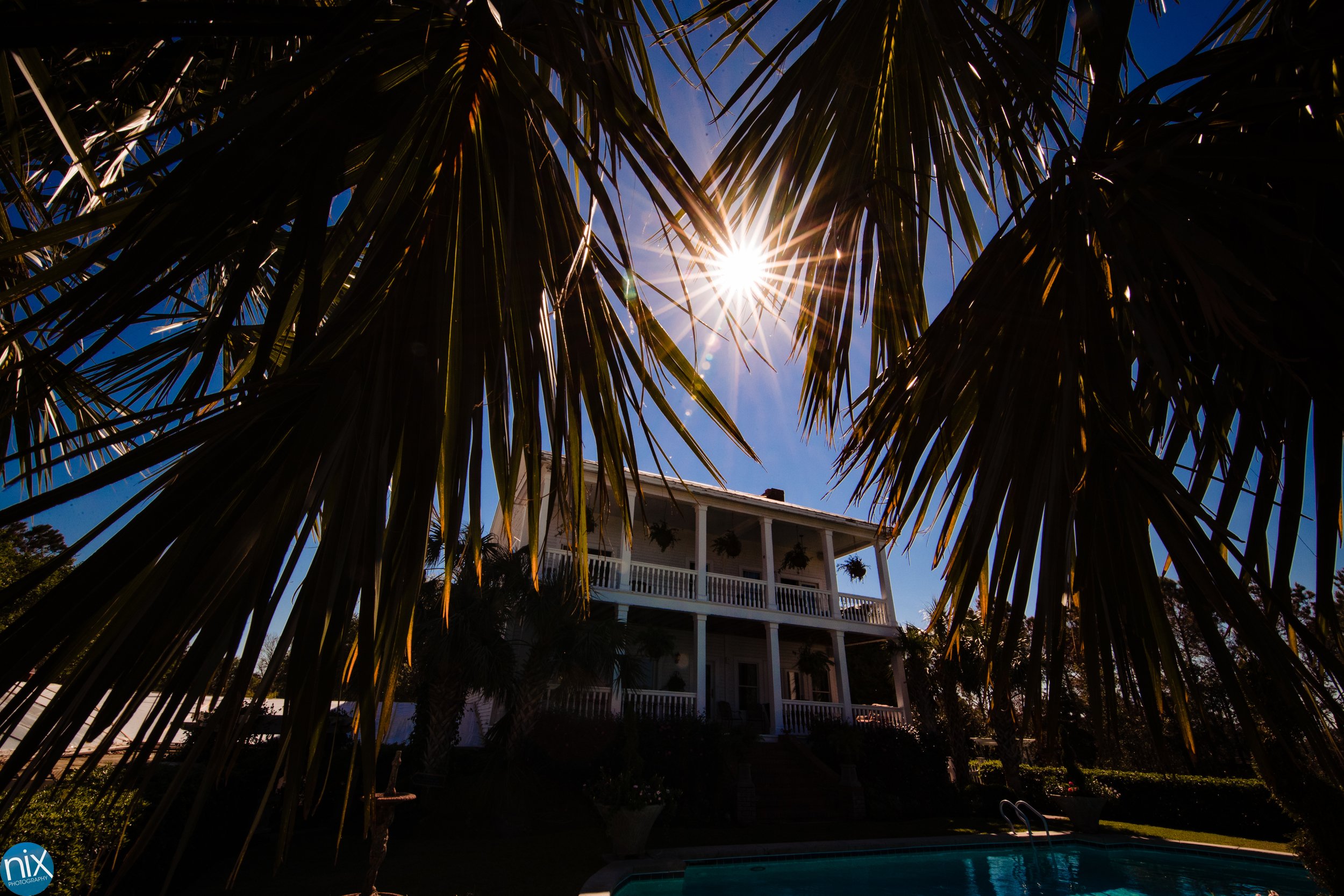 Epic sunset for a fall wedding on Emerald Isle — North Carolina Wedding