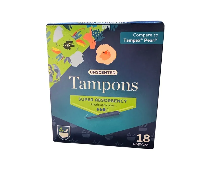 Plastic Applicator Tampons - Super   16984