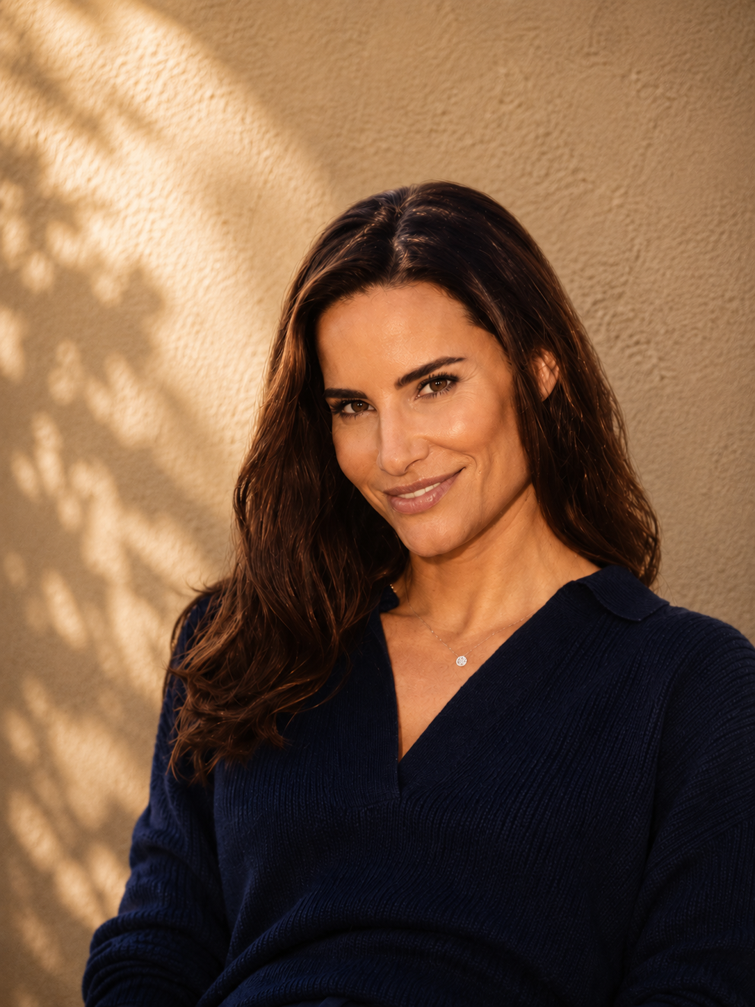 Ali smiling and being a therapist