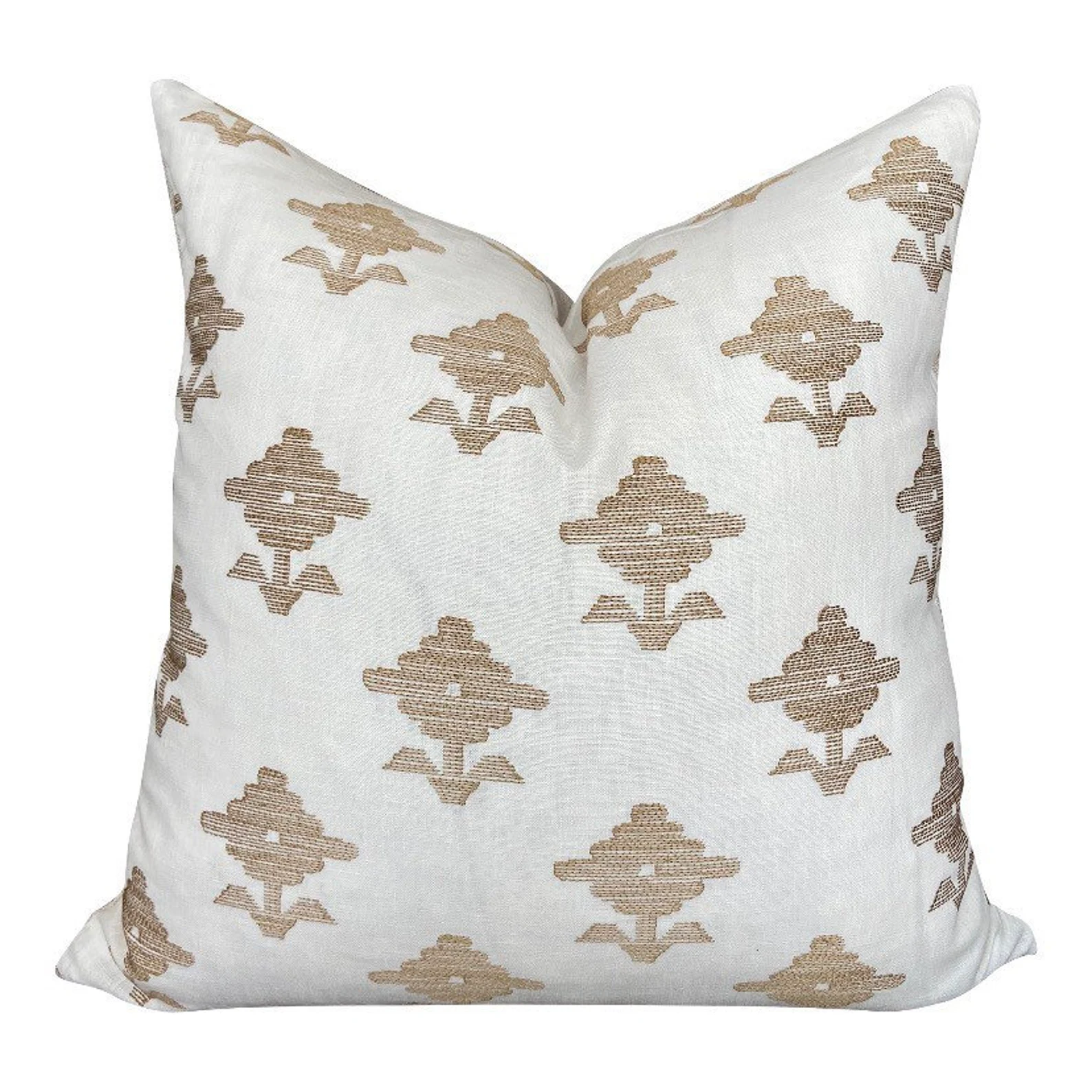 Rubio Pillow Cover, Ivory