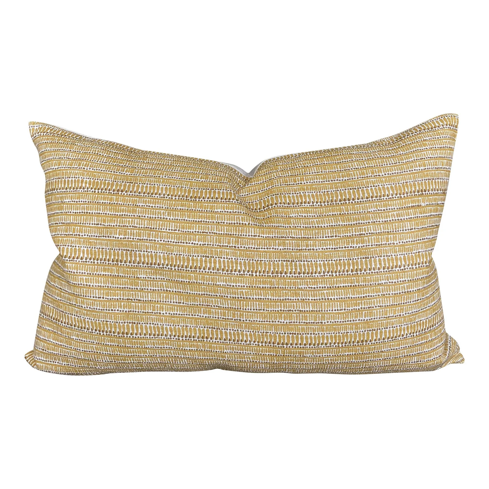 Saqqara Saffron Lumbar Pillow Cover