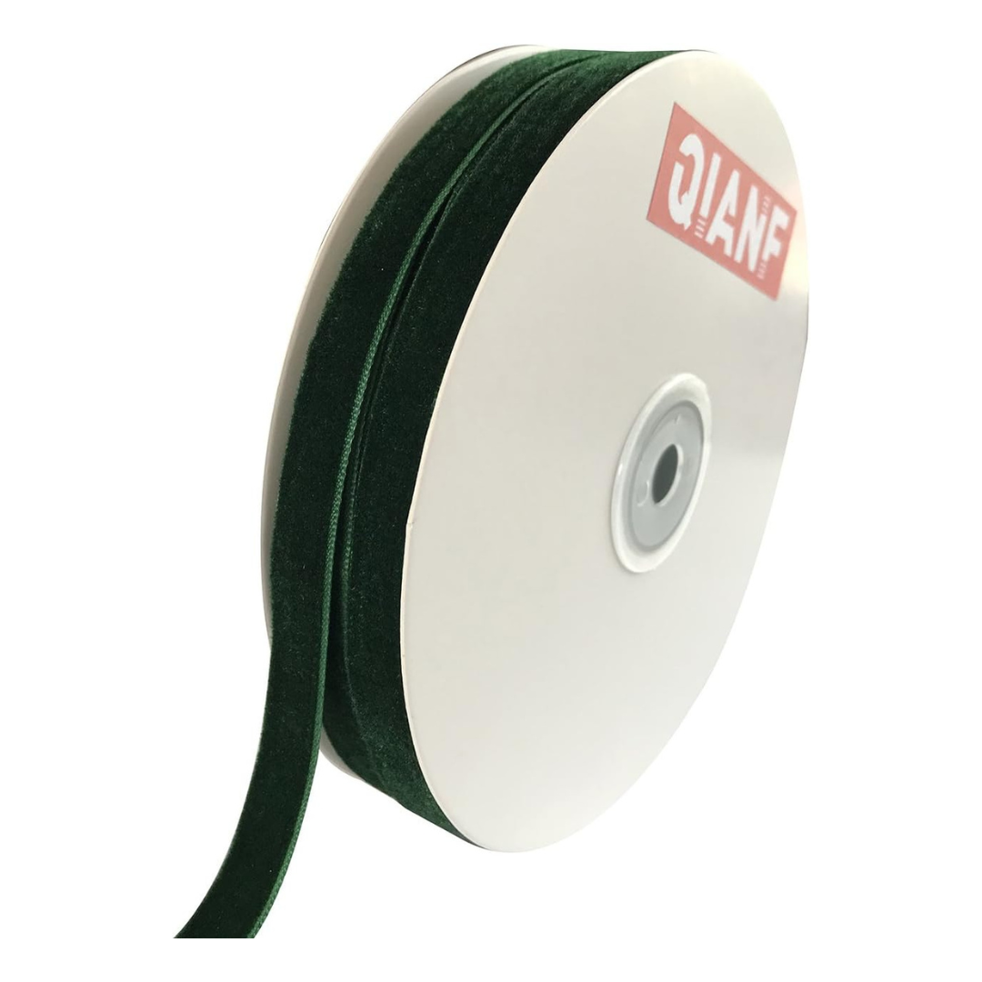 3/8" Velvet Emerald Ribbon