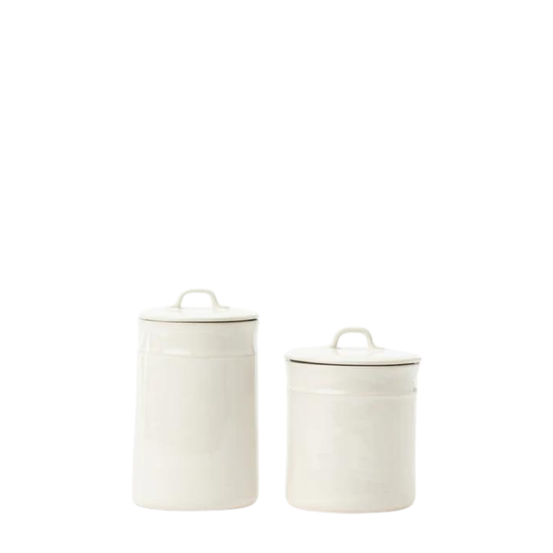 Handled Ceramic Canister