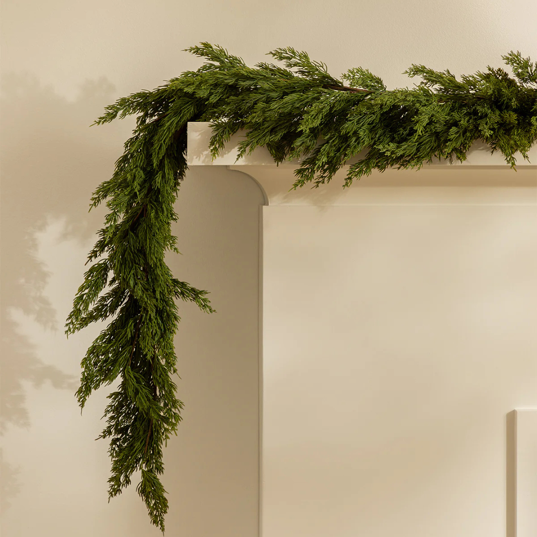 Faux Evergreen Garland