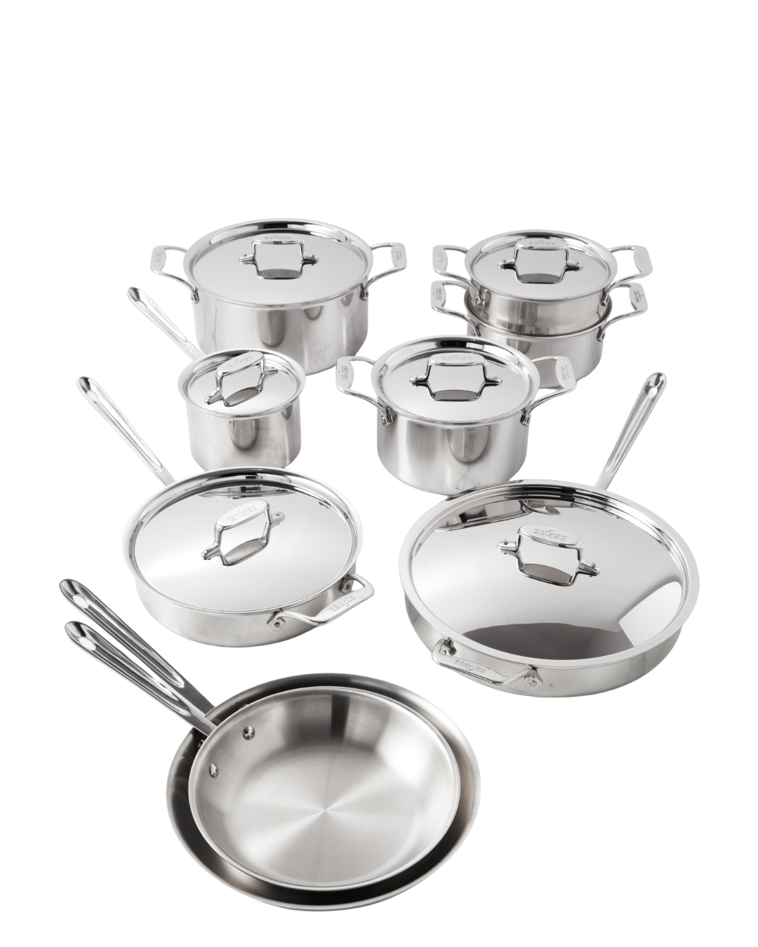 All-Clad Stainless Steel Cookware Set