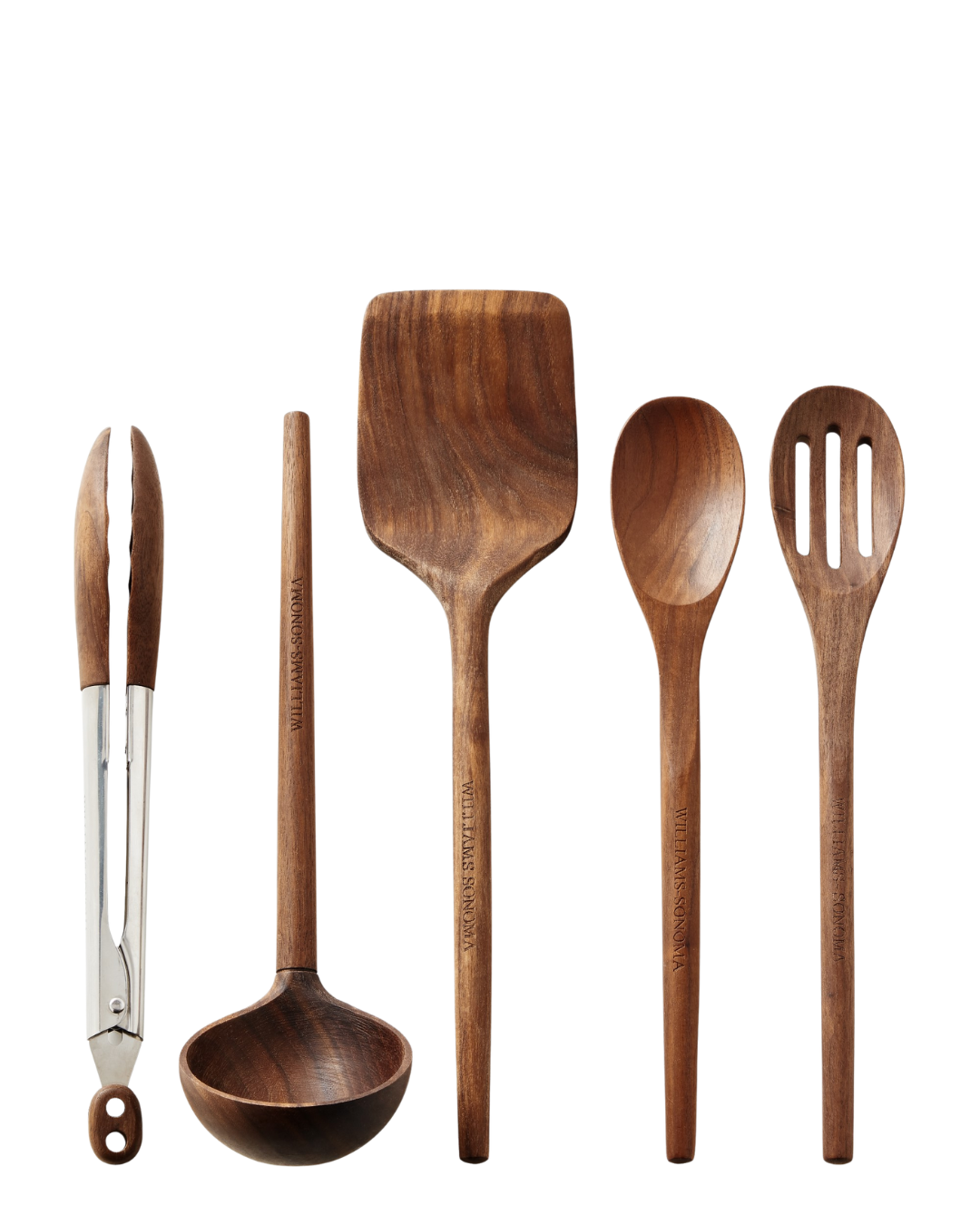 Walnut Cooking Utensils Set