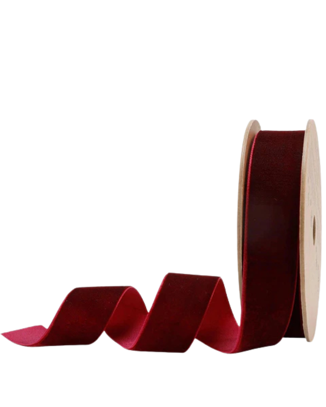 Vintage Burgundy Velvet Ribbon