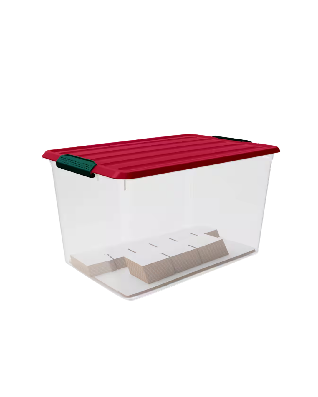 61.5qt. Latching Ornament Storage by Simply Tidy